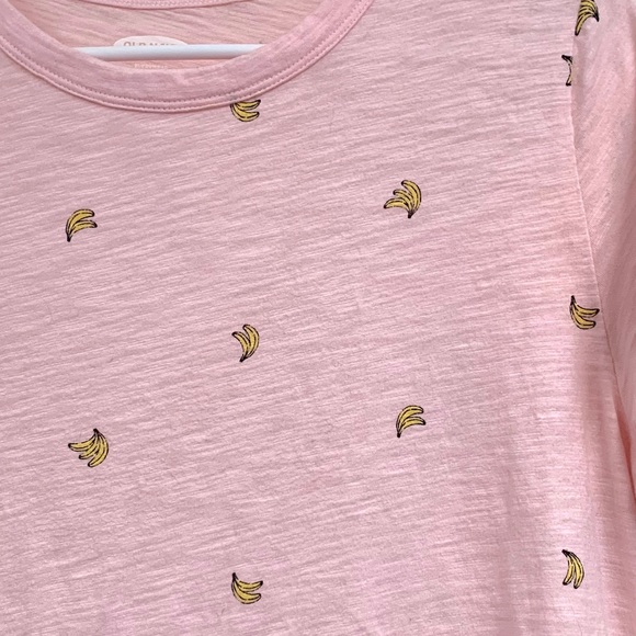 Old Navy Pink Banana T-Shirt - Picture 1 of 3